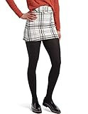HUE Women's Fashion Tights with Control Top, Assorted, Black-Diamond, M/L | Amazon (US)