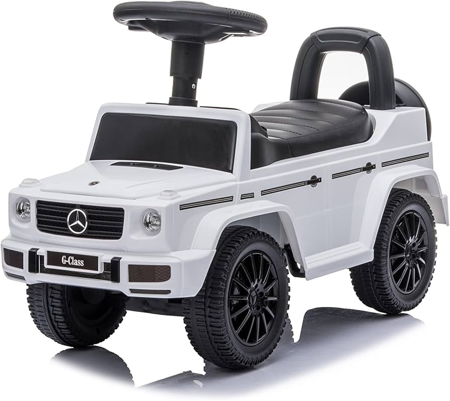 Best Ride On Cars Mercedes G-Wagon Push Car, White, Large | Amazon (US)