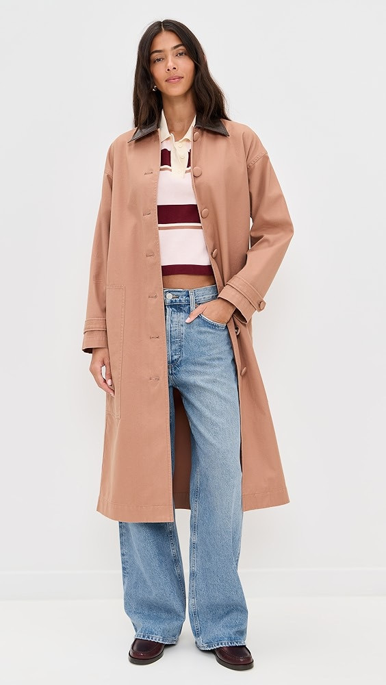 Karla Long Utility Barn Jacket | Shopbop