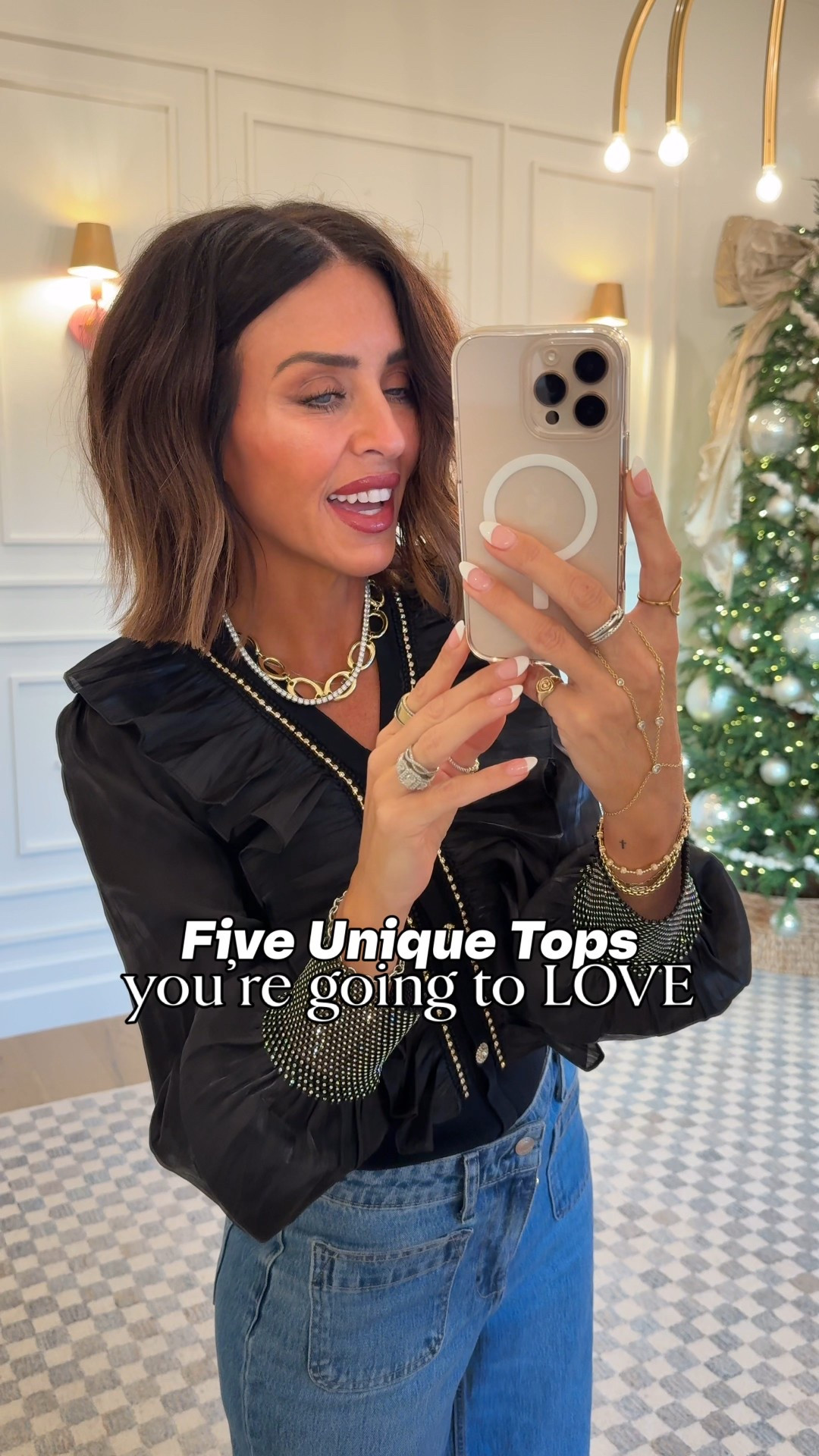 5 fun new arrivals from @shopwillowtree
Black ruffle sweater - size S
White tank - size S
Sweatshirts - size S
Camo jacket - size OS
Sheer tops - size S

#ad #TWT #shopwillowtree @Shop.LTK #liketkit 

#LTKHoliday #LTKFindsUnder100 #LTKFindsUnder50