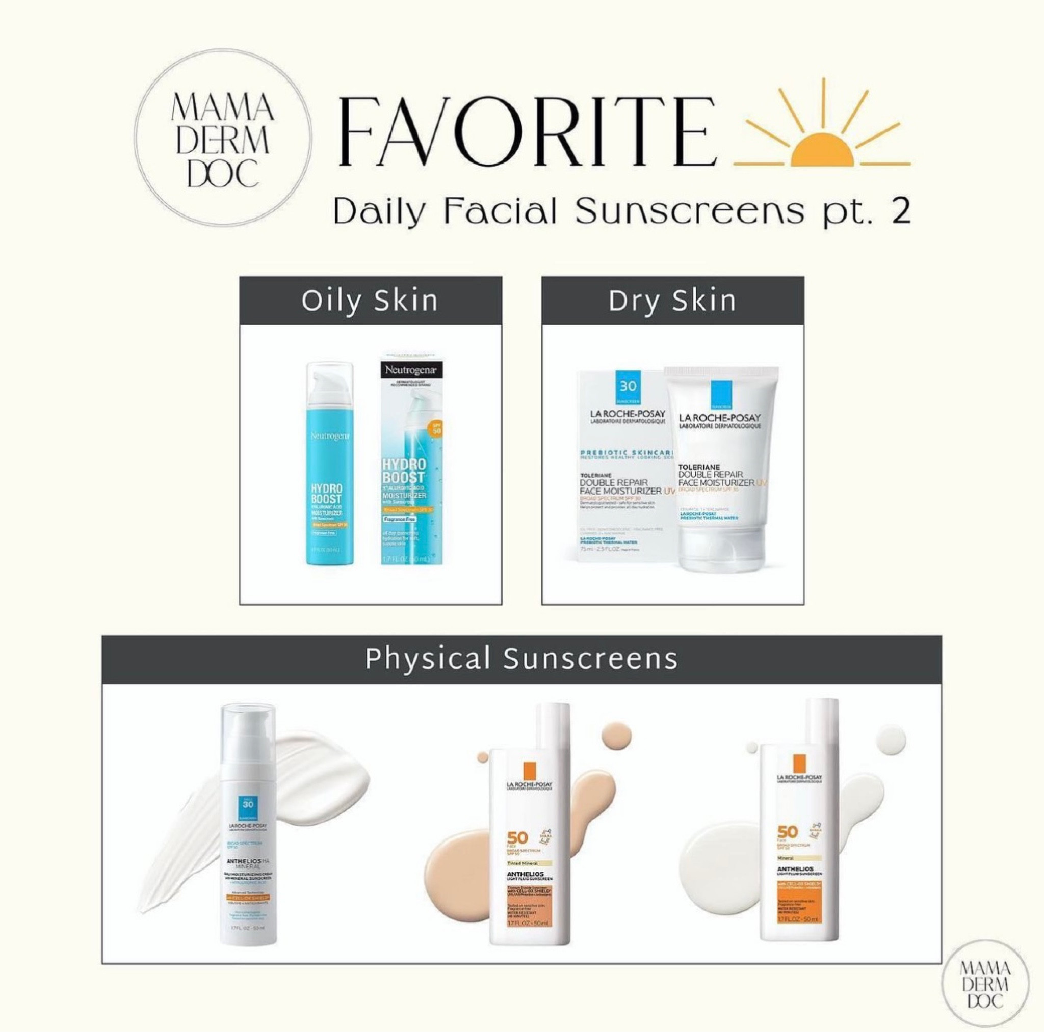 Our favorite daily facial sunscreens PART 2! 

#LTKunder50 #LTKbeauty #LTKFind