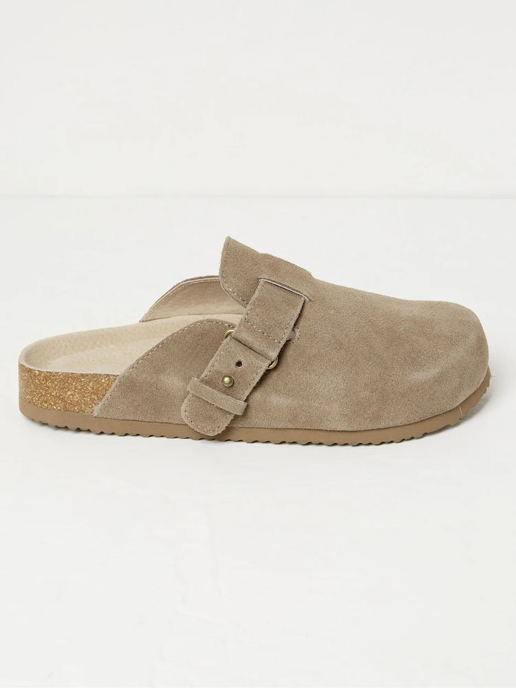 FatFace Elsie Stone Outdoor Slippers | Next US