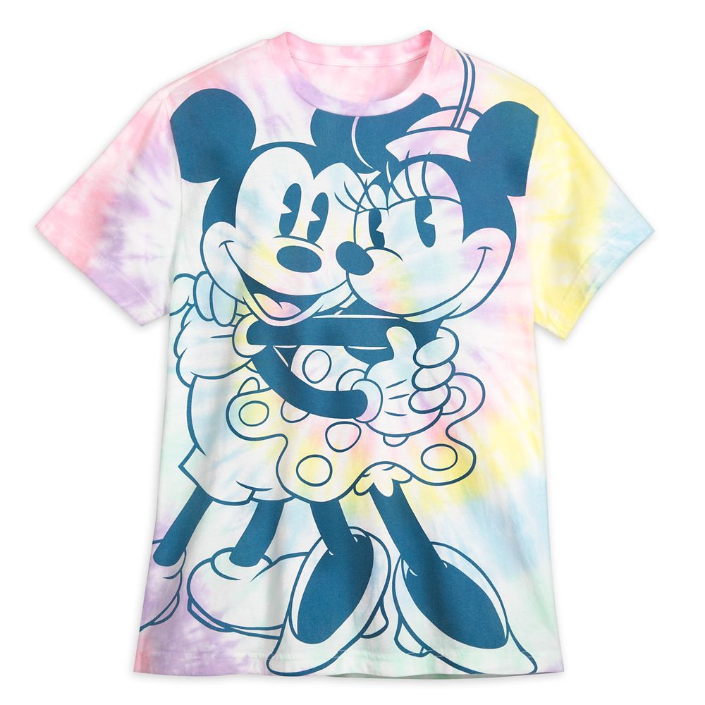 Mickey and Minnie Mouse Pastel T-Shirt for Men – Disneyland | Disney Store