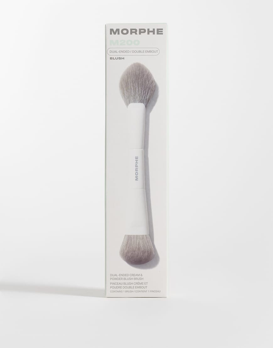 Morphe M200 Dual Ended Blush Make Up Brush-No colour | ASOS (Global)