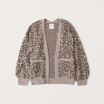 Leopard Cardigan
						
					



		
	



	
		Exchange Color / Size
	


	

	

	
		


  $85
  		$85... | Abercrombie & Fitch (US)