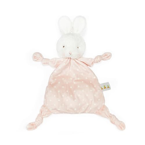 Bunnies By The Bay "Blossom" Knotty Friend Baby Stuffed Animal Blanket - Plush Baby Lovey - Best Friend Blanket - 10” Multicolour | Amazon (US)