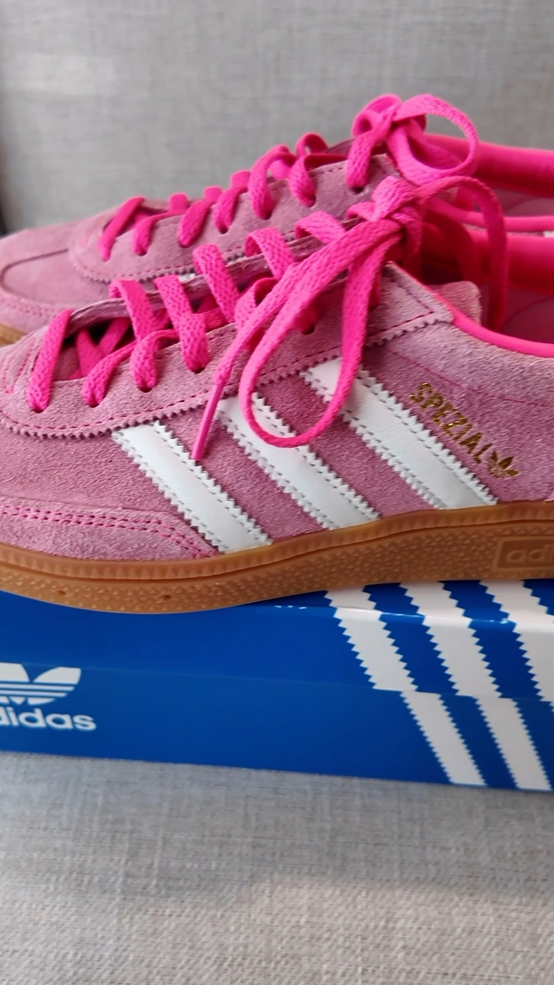 I love the @adidas  Spezials. They are much more comfortable than the Samba. They do run big so I would size down a whole size. 

Casual sneaker, adidas, pink sneaker, pink adidas, samba, Smiles and Pearls


#LTKMothersDay #LTKActive #LTKMidsize