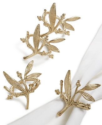 Harvest Napkin Rings, Set of 4, Created for Macy's | Macys (US)