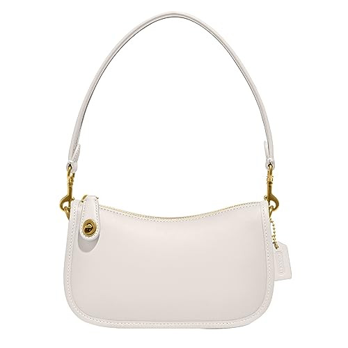 COACH The COACH Originals Glovetanned Leather Swinger 20, Chalk, One Size | Amazon (US)