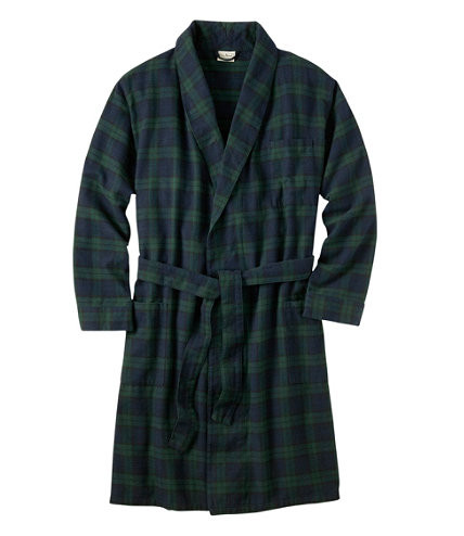 Men's Scotch Plaid Flannel Robe | L.L. Bean