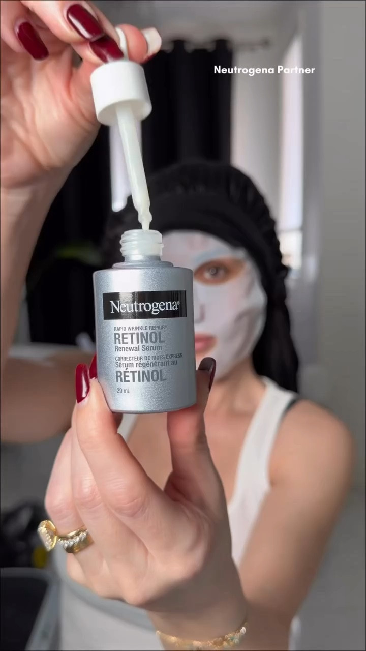 If you actually want skin that ages well, you need to understand what retinol is doing beneath the surface. 

Retinol is considered the gold standard in dermatology because it helps accelerate surface skin renewal. 

The new @neutrogenacanada Rapid Wrinkle Repair Retinol Renewal Serum is formulated with retinol plus a skin firming antioxidant to help visibly improve the look of fine lines, wrinkles, pores, texture and radiance. 

What makes this important, especially if you have sensitive or reactive skin like I do, is that this formula includes a soothing complex designed to help minimize potential irritation. That means you can focus on results without overwhelming your skin barrier. 

Consistency is what creates visible change. Not trends. Not quick fixes. 

The Rapid Wrinkle Repair Retinol Renewal Serum is available now on @amazonca 

Always wear SPF during the day when using retinol. 

If you want a link to this powerful product, comment “Retinol” 
#NeutrogenaPartner

#LTKmorningroutine #LTKselfcare #LTKgrwm