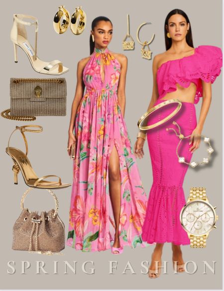 Should I get this pink maxi dress for my trip to Mexico? Loving these pieces and the gold jewelry!

#LTKtravel #LTKSpringSale #LTKU