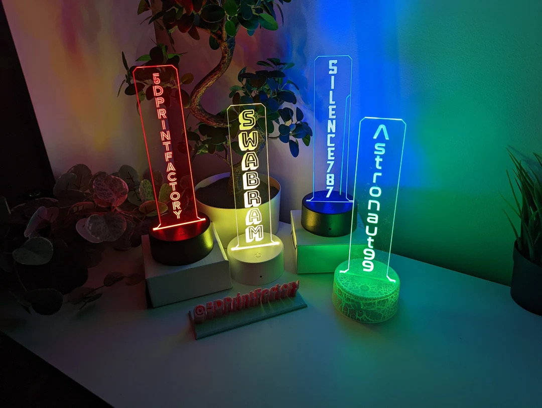 Personalized Gamertag Light Sign Custom Gamer Tag Sign - Etsy | Etsy (US)