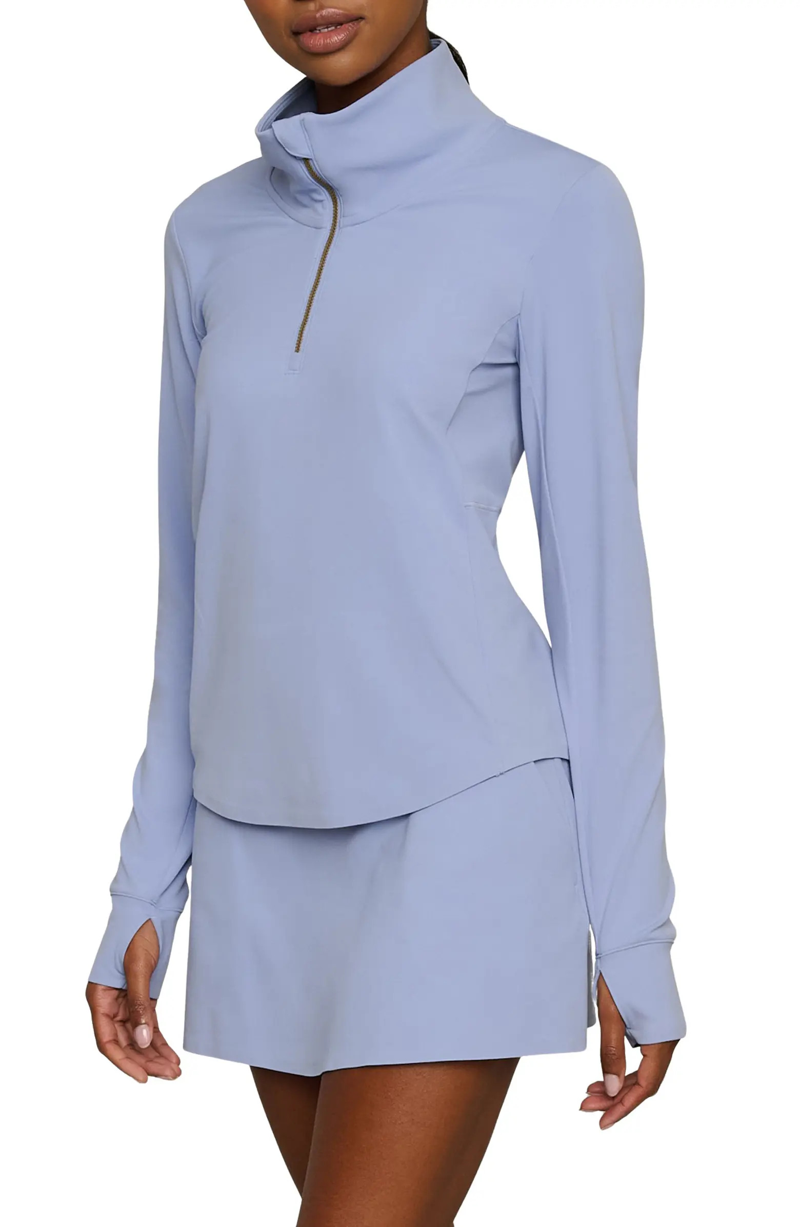 Course to Court Long Sleeve Quarter Zip Top | Nordstrom