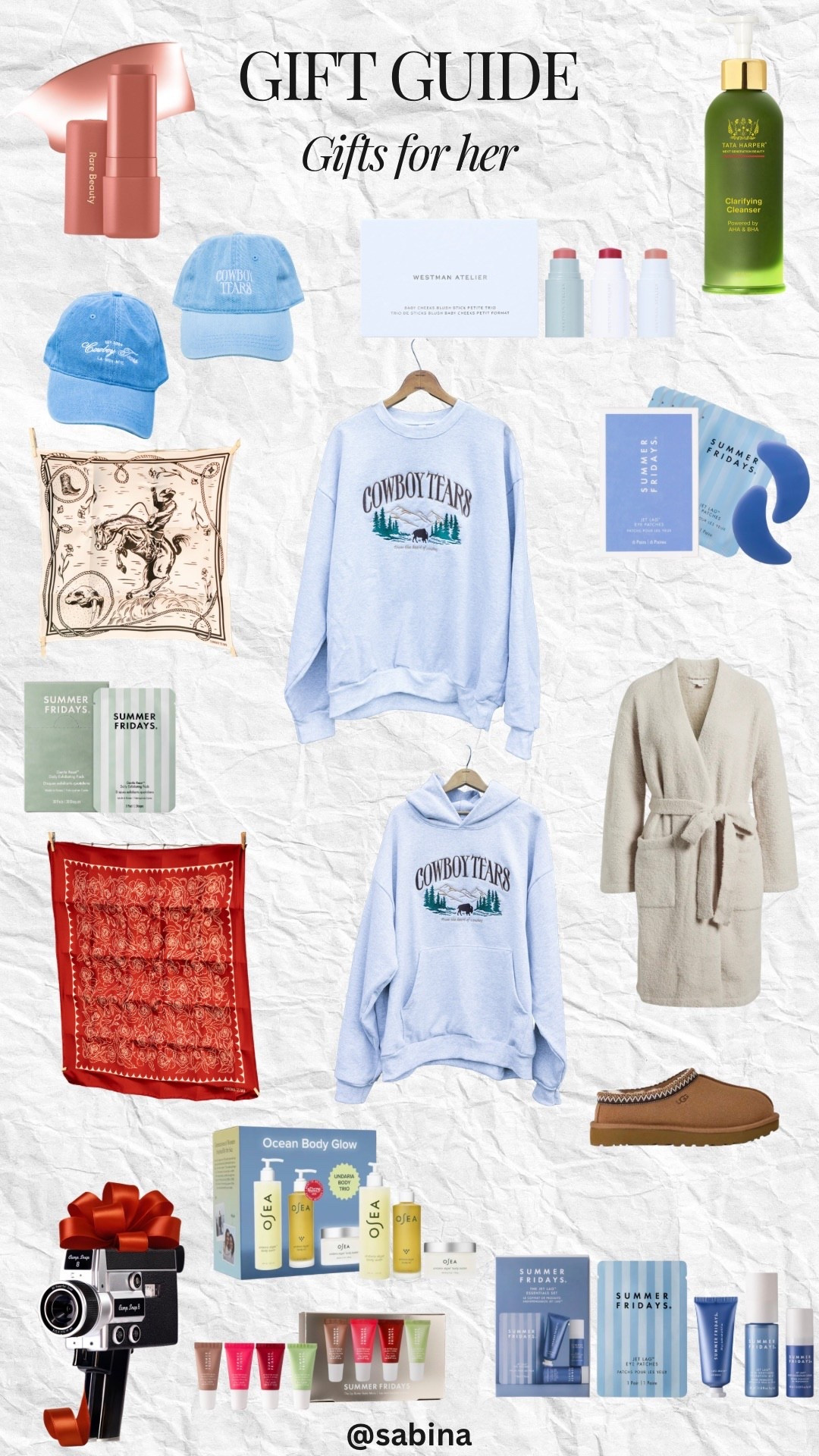 A curated gift guide for her featuring elevated, cozy, and timeless holiday gift ideas she’ll love now and year-round.

#LTKHoliday #LTKGiftGuide #LTKselfcare