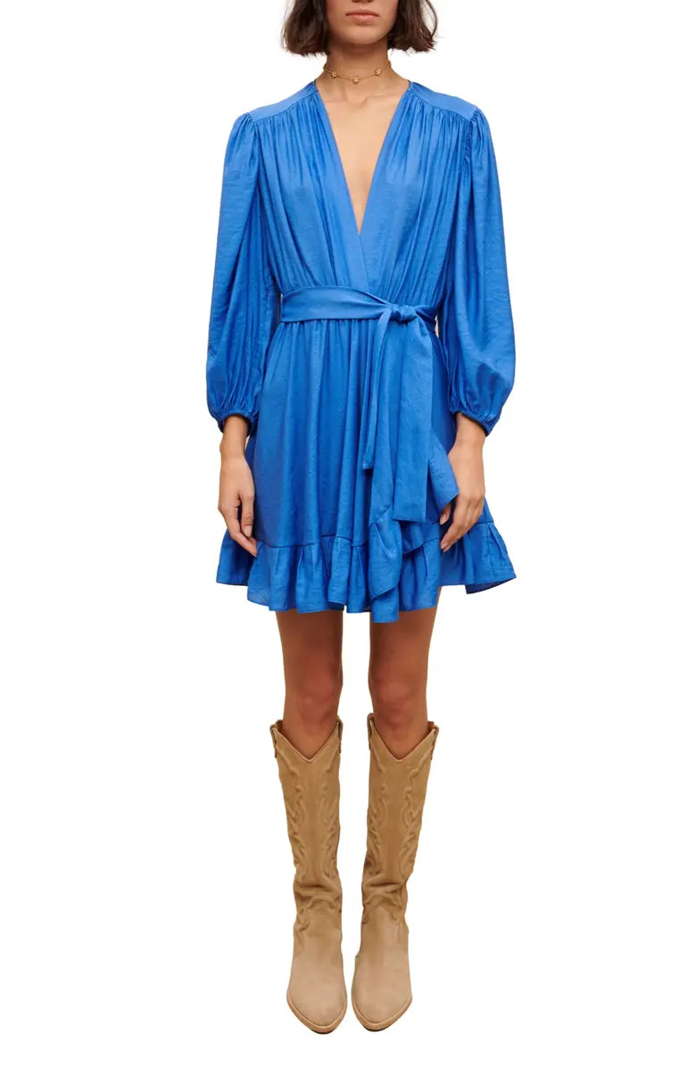 Ribleu Long Sleeve Fit & Flare Dress | Nordstrom