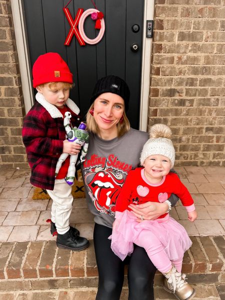 2 MORE DAYS til ❤️ Day! Are y’all ready?
Thanks to Target 🎯, we are all set! From Dollar Spot Love Basket fillers to cute looks for both Mama and the Kiddos to Home Decor, they have all your last minute needs! Check out some of my faves - I especially love that I can keep wearing all my graphic sweatshirts post-Valentine’s Day as well! Oh, and 👀 Flora’s new “smile” when we tell her to say cheese! 😆 

#LTKhome #LTKfamily #LTKSeasonal