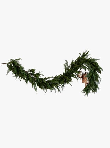 Luxe Norfolk & Cypress Mix Faux Garland – Available in 6 Foot and 9 Foot Lengths (6ft) – Extr... | Amazon (US)