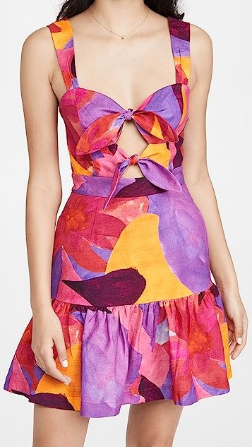 Pablo Tie Mini Dress | Shopbop