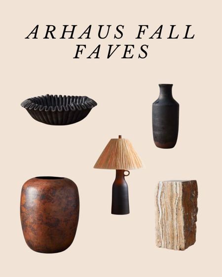 Latest favorites for fall from Arhaus 

#LTKhome