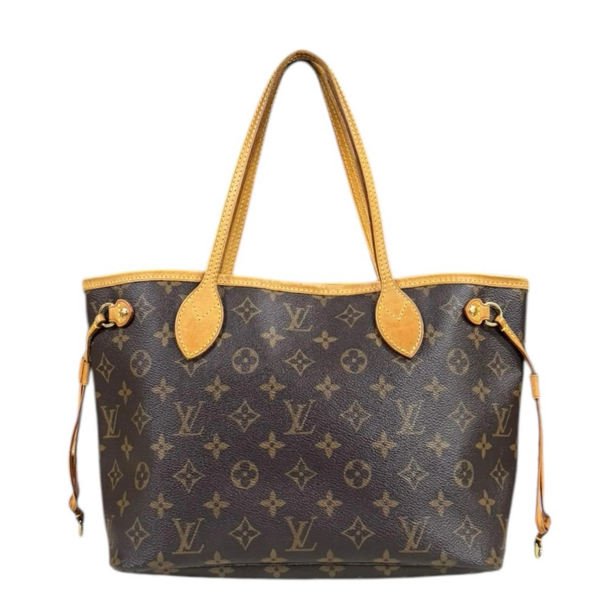 Pre-Owned Louis Vuitton Neverfull PM Monogram Tote Bag, Canvas M40155, Brown, Women's, LOUIS... | Walmart (US)