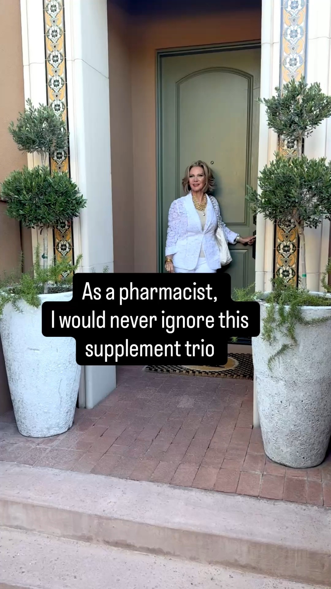 As a pharmacist, I would never ignore this trio of supplements when it comes to bloating and gut health. 

🔥 My supplement trio that never fails:

• Probiotic for gut balance ( I take before bedtime to stay regular) 

• Digestive enzymes (a MUST if you’re 50+)

• Magnesium glycinate to keep things moving + keep YOU calm 

My favorites are by @pureencapsulations — and total menopause MUST HAVES.

Also, 💯 THE fan-favorite I keep hearing in my DMs:


Bloating SOS by @glowbyhormoneuniversity — the product friends recommend to friends… who recommend to more friends.

Formulated with Morosil (red blood orange extract) for antioxidant support, inflammation balance, and smoother digestion.



This is for information only, not medical advice.

“If you know one friend who needs this, send it to her immediately and be sure to check out all my favorites here! 🥰










