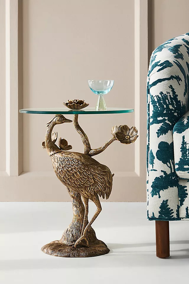 Mira Bird Side Table | Anthropologie (US)