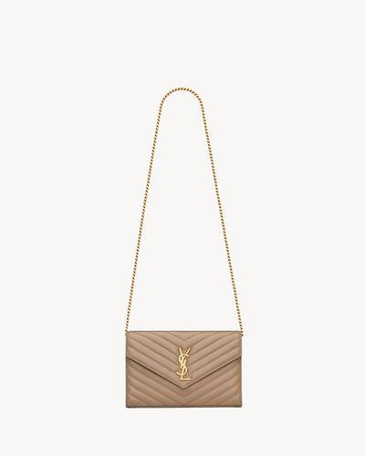 TIMELESS CHAIN PURSE WITH CASSANDRE EMBELLISHMENT AND ICONIC CHEVRON QUILTING.THIS PRACTICAL ACCE... | Saint Laurent Inc. (Global)