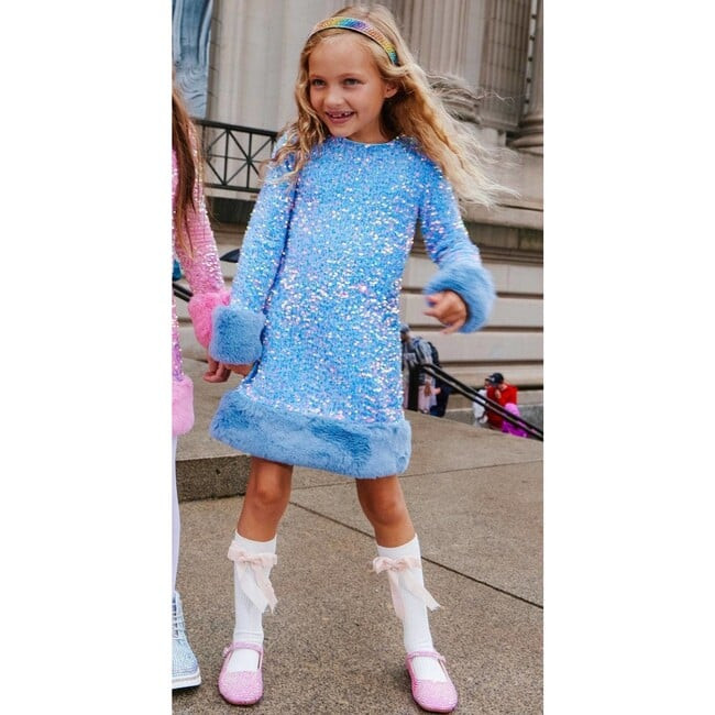 Celeste Shimmer Dress | Maisonette