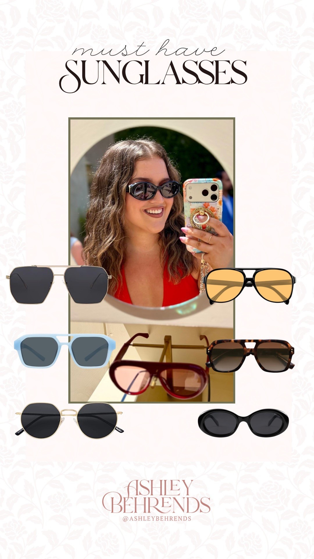 These sunglasses 🕶️ are all from Amazon, and I’m completely obsessed with all of these adorable and on trend options that don’t break the bank. 
There are so many trending styles right now that work on all different face shapes. The quality of these brands rivals the more expensive designers and lets you try many more styles. 
Aviator sunglasses, 90s sunnies

#LTKSeasonal #LTKPlusSize #LTKSaleAlert
