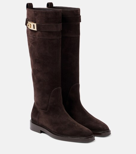 Hug suede knee-high boots | Mytheresa (US/CA)