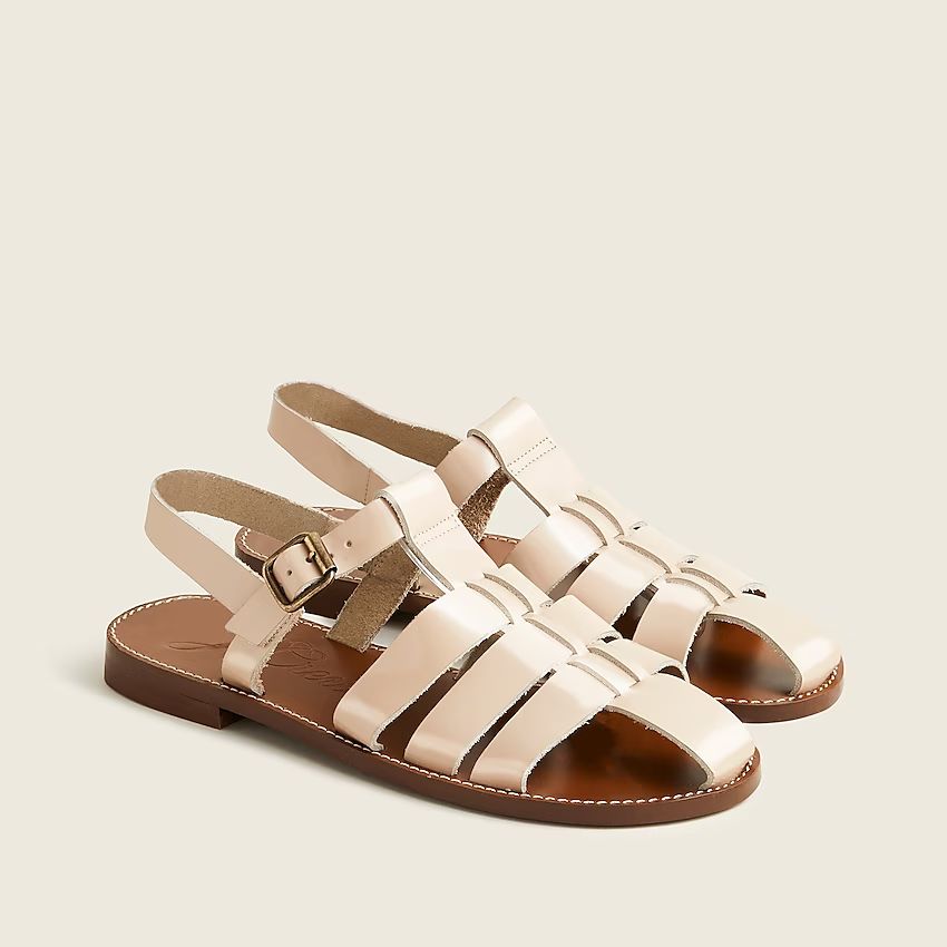 Fisherman sandals in shiny spazzolato leatherItem BE766 
 Reviews
 
 
 
 
 
6 Reviews 
 
 |
 
 
W... | J.Crew US