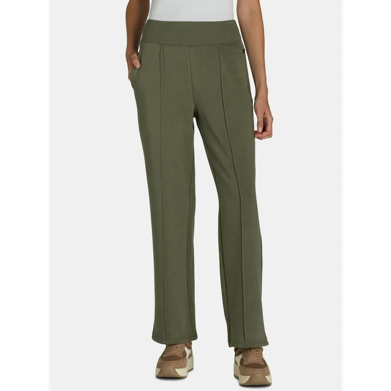 Avia Women's and Women's Plus Fleece Pants with Center Seam, Sizes XS-4X | Walmart (US)