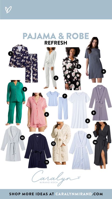 Pajama & Robe refresh! Some of my top styles and picks of my favorite items. 

#LTKstyletip #LTKcurves #LTKfit