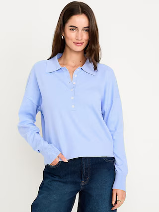 SoSoft Lite Cropped Polo | Old Navy (US)