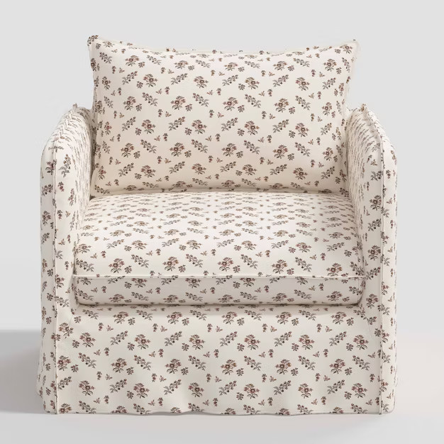 Berea Slouchy Lounge Chair with French Seams - Threshold™ | Target