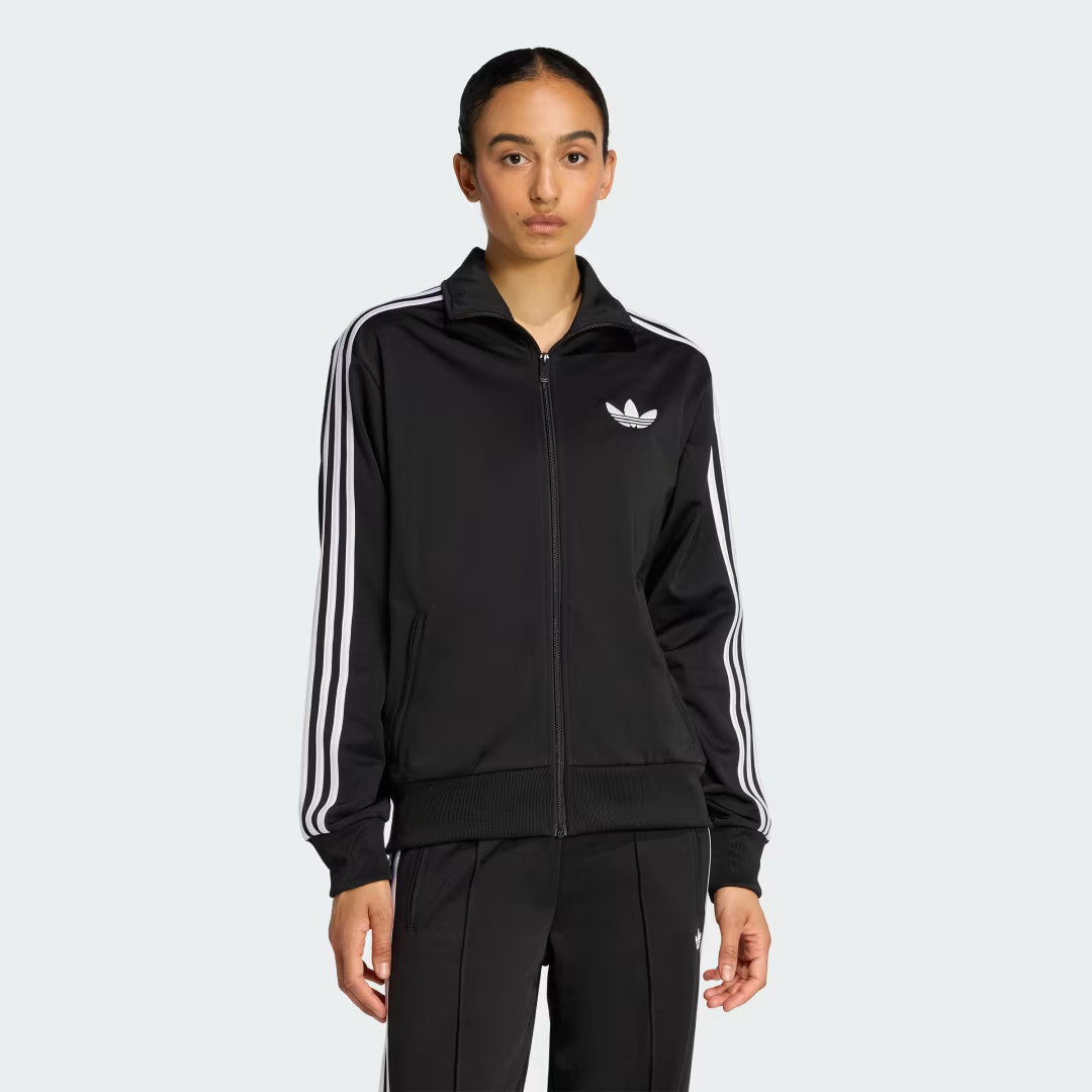 adidas FIREBIRD TRACK TOP LOOSE Black 2XS - Womens Originals Jackets | adidas (US)