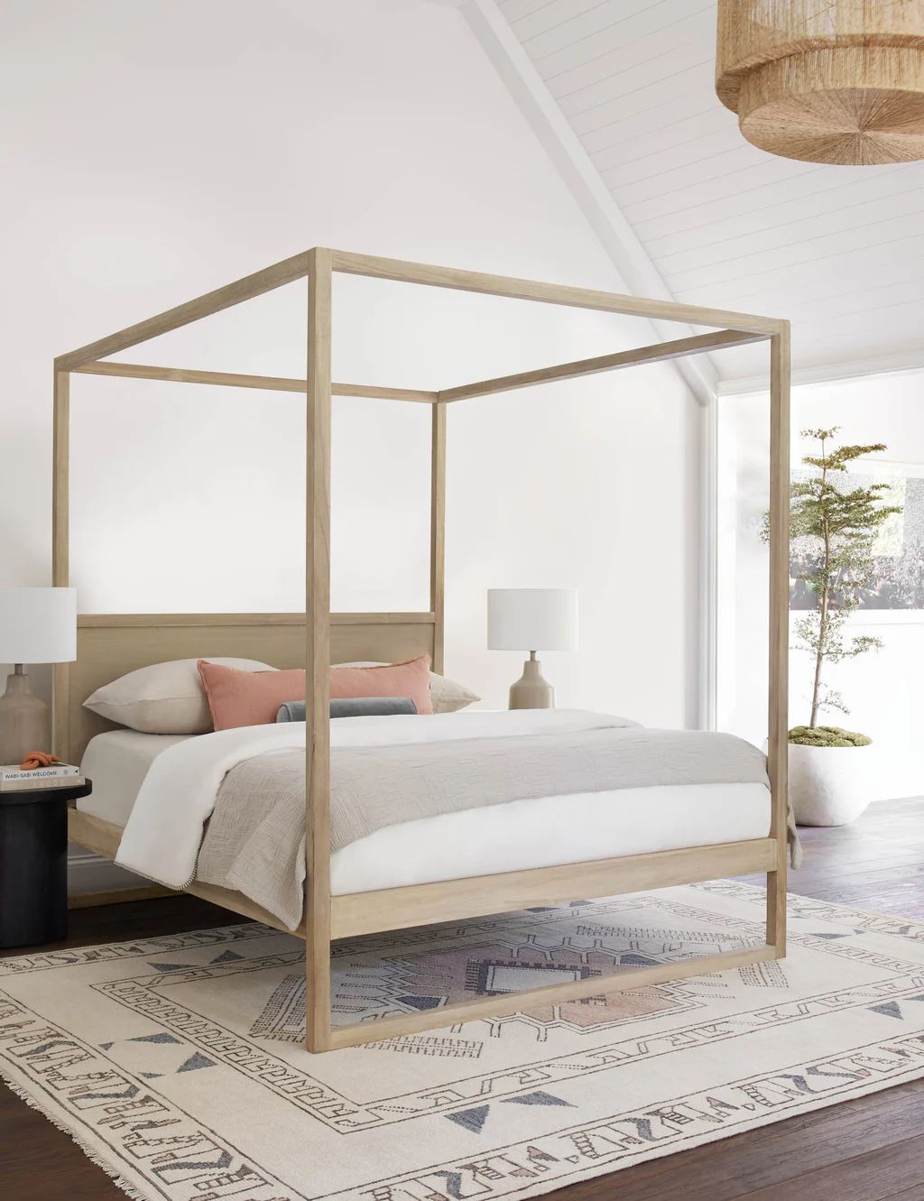 Keiry Canopy Bed | Lulu and Georgia 