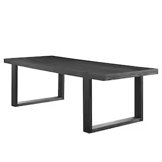 Yves Charcoal Dining Table | The Home Depot