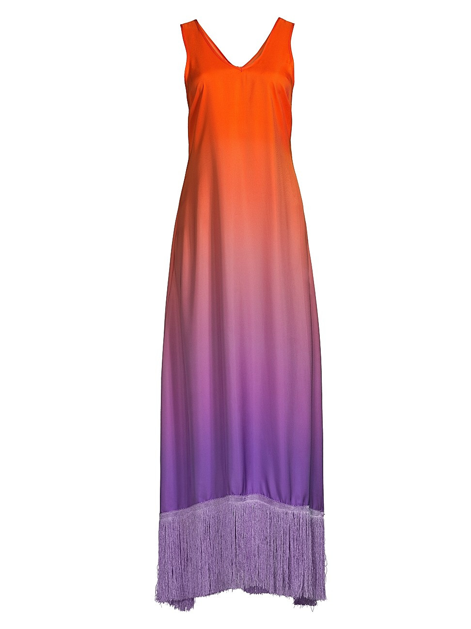 Women's Donna Fringe Maxi Dress - Sunset - Size XS - Sunset - Size XS | Saks Fifth Avenue