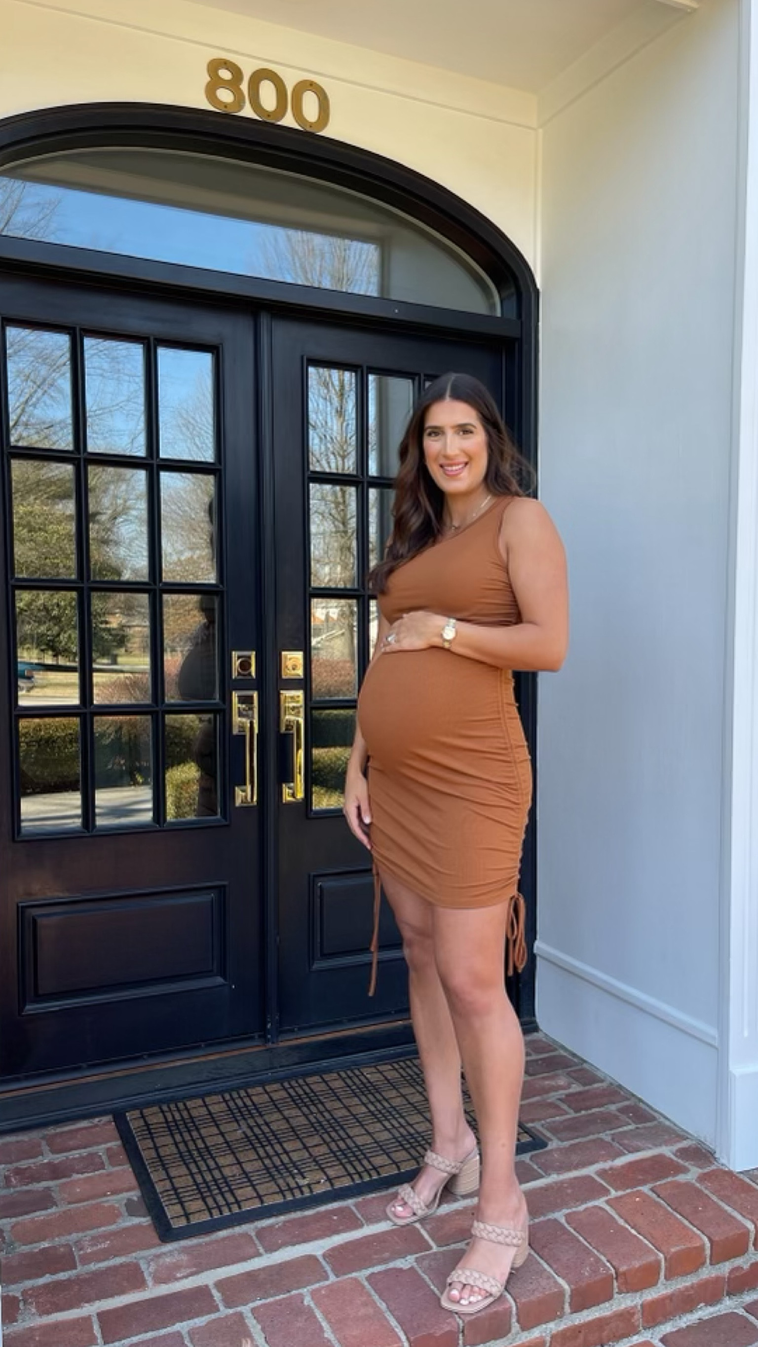 Bump friendly fall dress🍂 such a perfect color as we transition into fall!

Fit tips: M to accommodate bump

Fall dress, bump friendly dress, fall outfit idea, family picture dress, midi dress, ruched dress, Grace White, A Southern Drawl

#LTKFindsUnder100 #LTKBump #LTKStyleTip