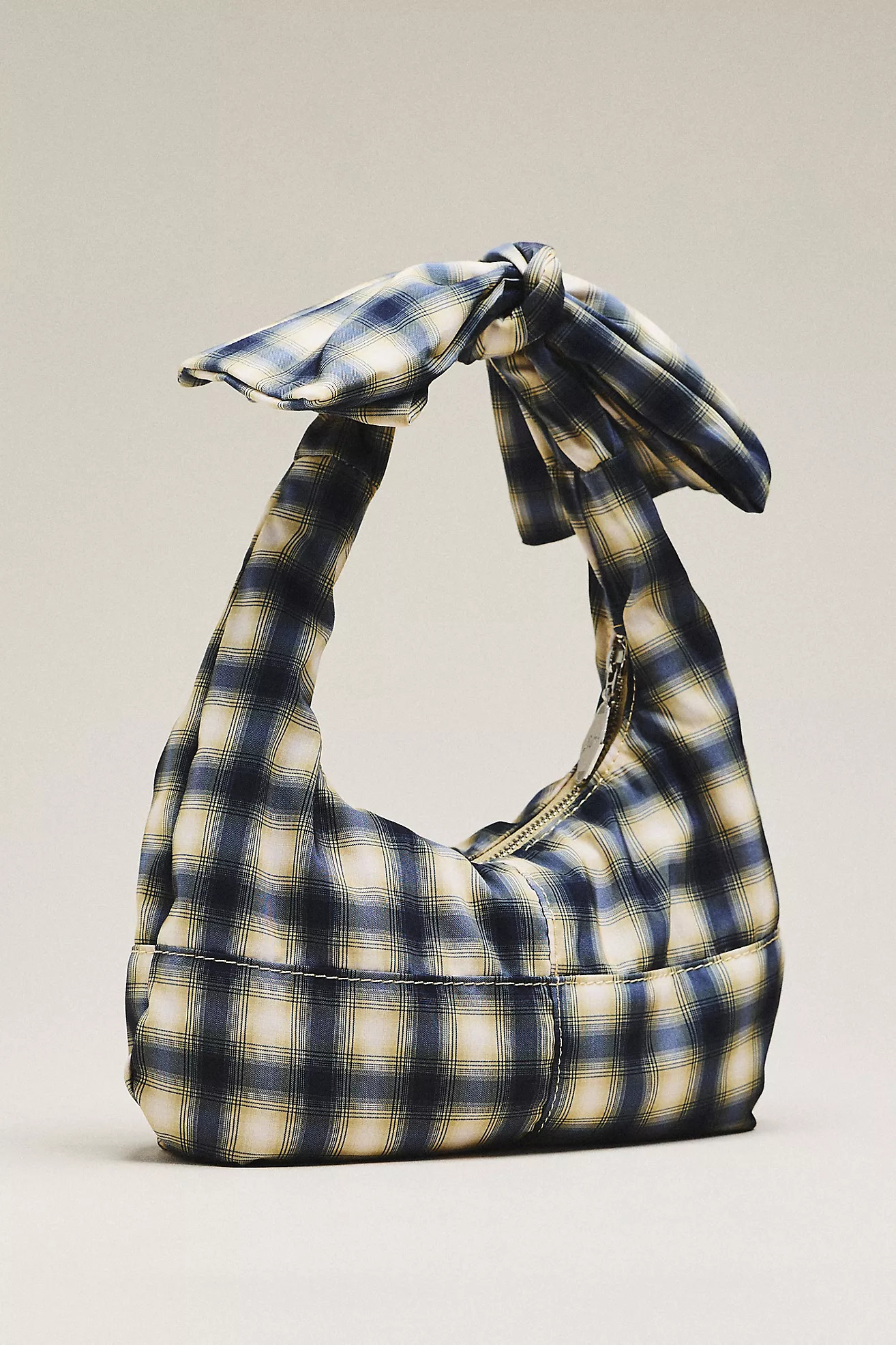 Damson Madder Roo Check Tie Shoulder Bag | Anthropologie (US)