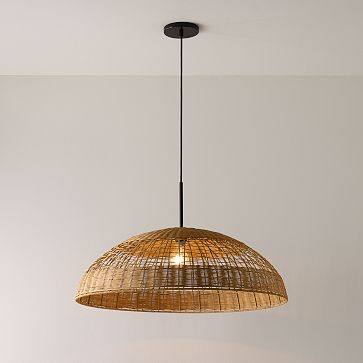 Griffin Woven Pendant (33") | West Elm | West Elm (US)