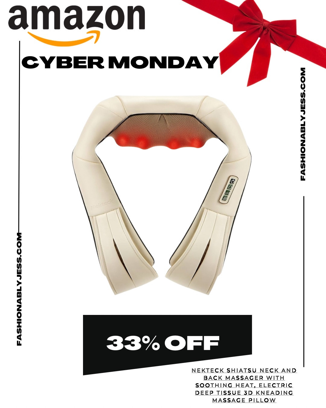 Huge sale on this neck and back massager on Amazon! Cyber Monday deals 

#LTKFindsUnder100 #LTKSaleAlert #LTKGiftGuide