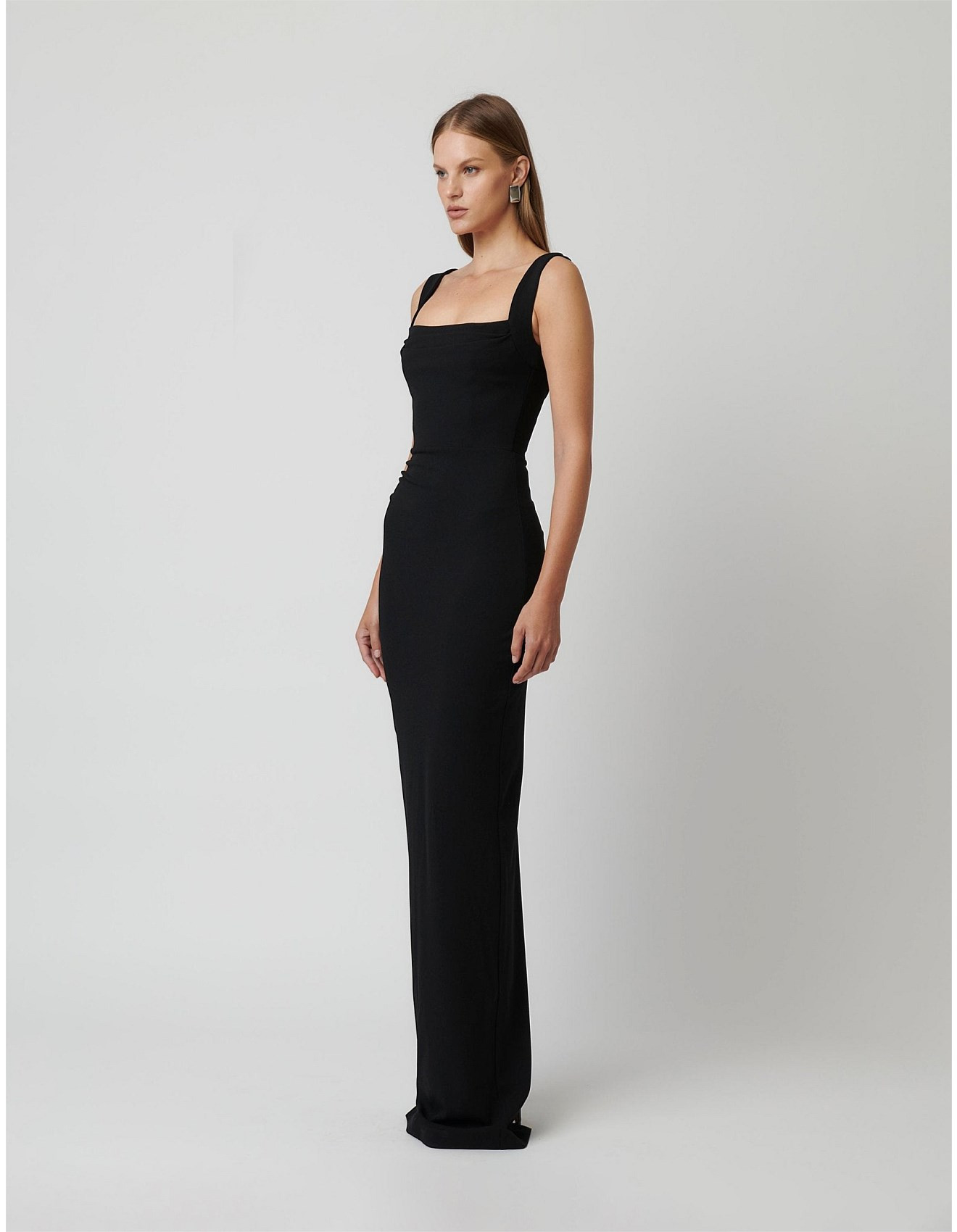 Marbella Soft Crepe Floor Length Gown | David Jones (Australia & New Zealand)