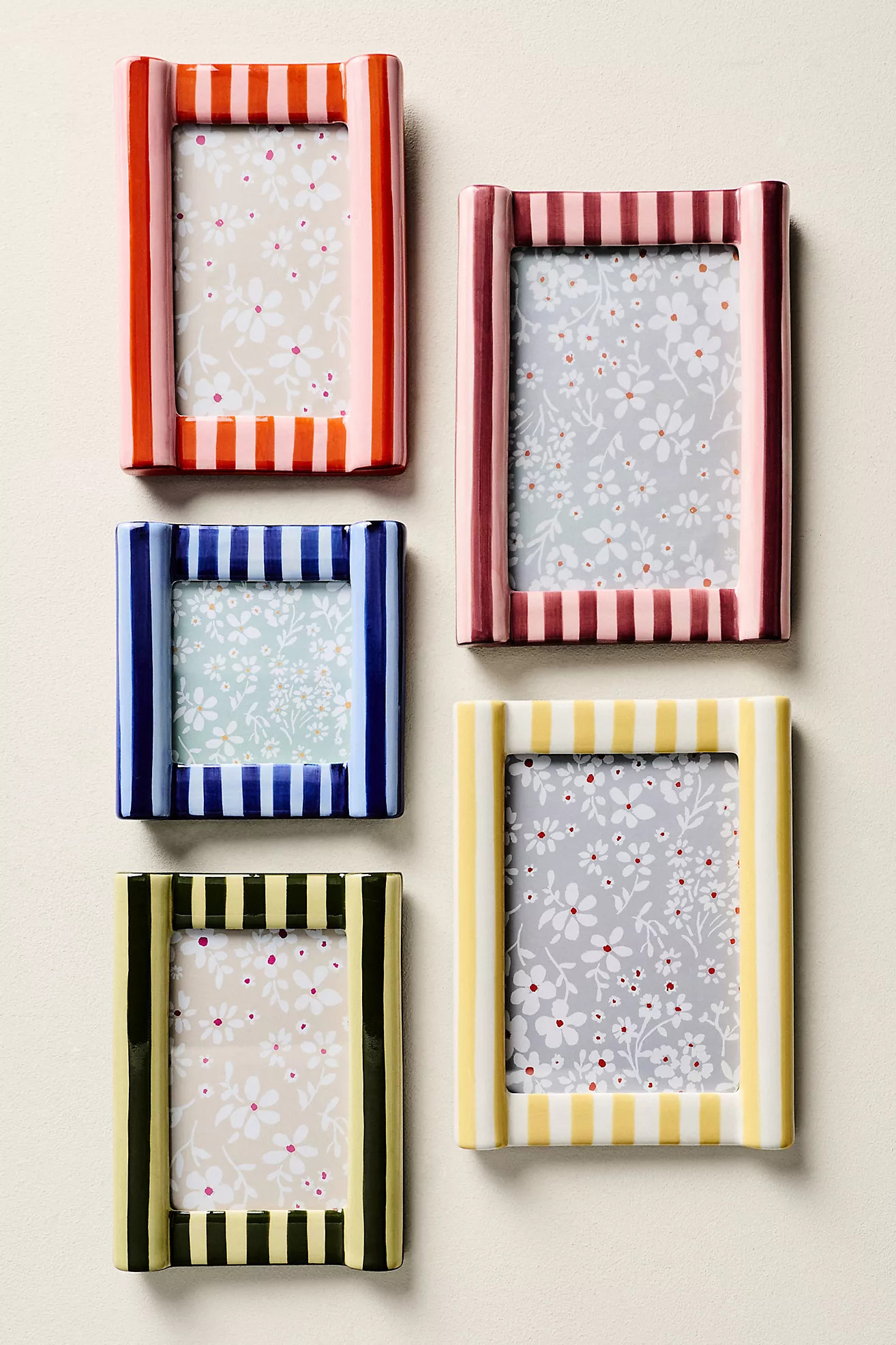 Brooke Striped Picture Frame | Anthropologie (US)