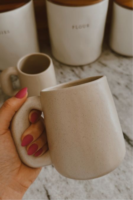 Found the prettiest set of coffee cups from Amazon!! Available in a few color options.