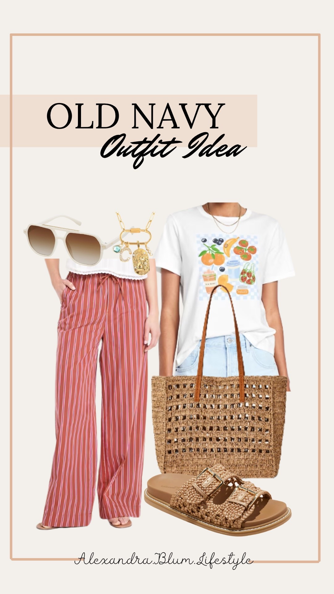 Old Navy summer outfit idea! 

#LTKFindsUnder50 #LTKItBag #LTKSummerEdit