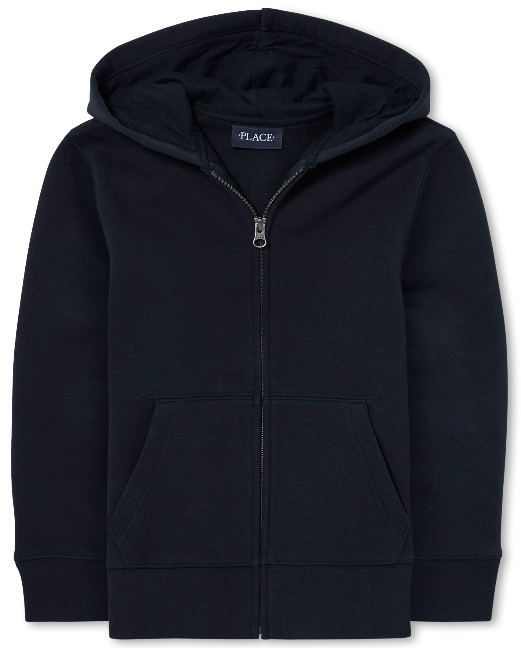 Boys Uniform Zip Up Hoodie - new navy | The Children's Place