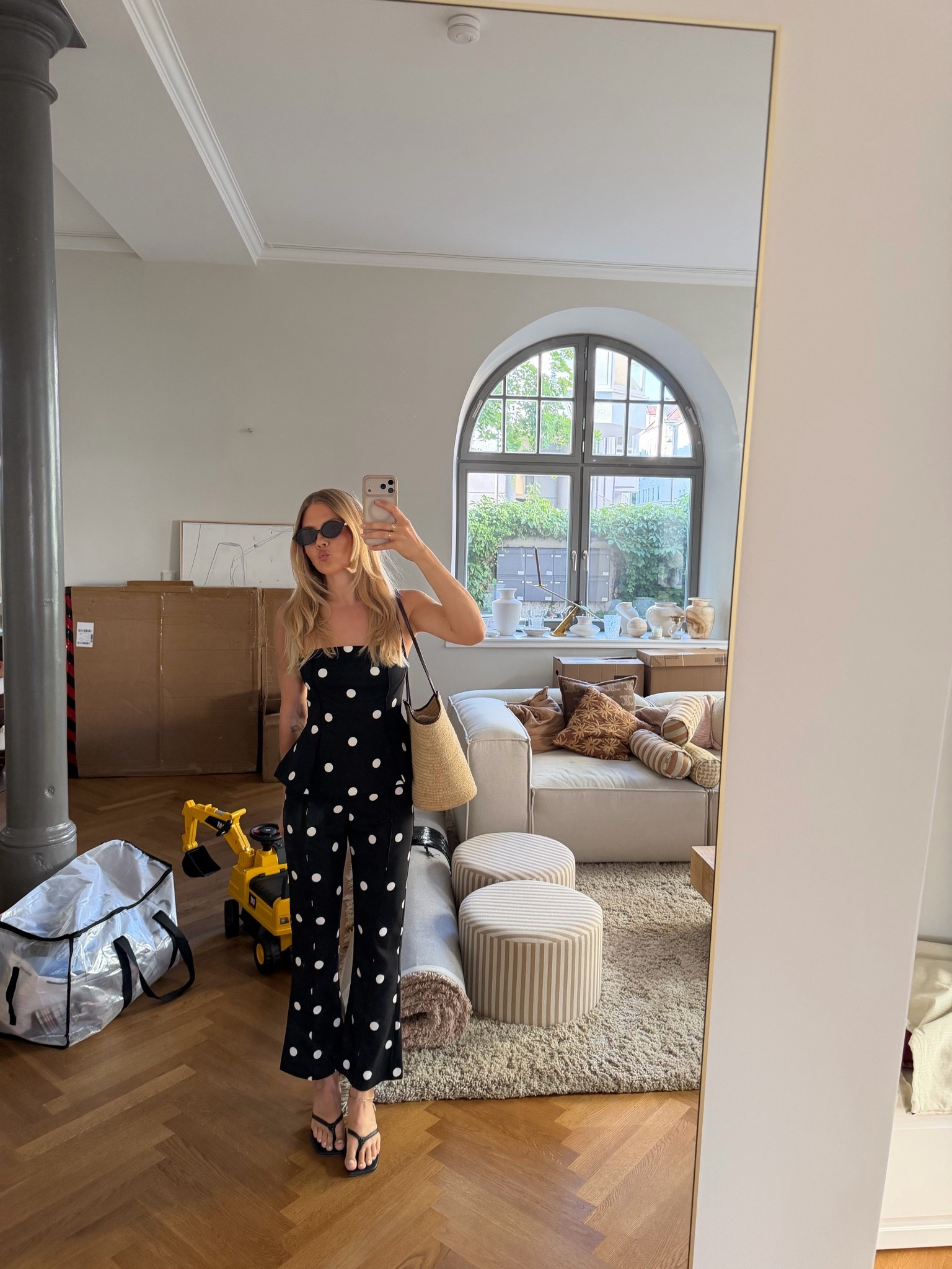 The ultimative polka dot jumpsuit 🤍🤌🏻

#LTKdeutschland #LTKstyletip #LTKsummer